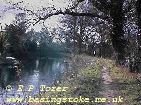 The Basingstoke Canal, image  E.P.Tozer
