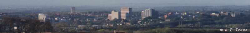 Basingstoke panorama, photo  E.P.Tozer