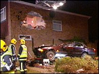 car crash house - photo from BBC News